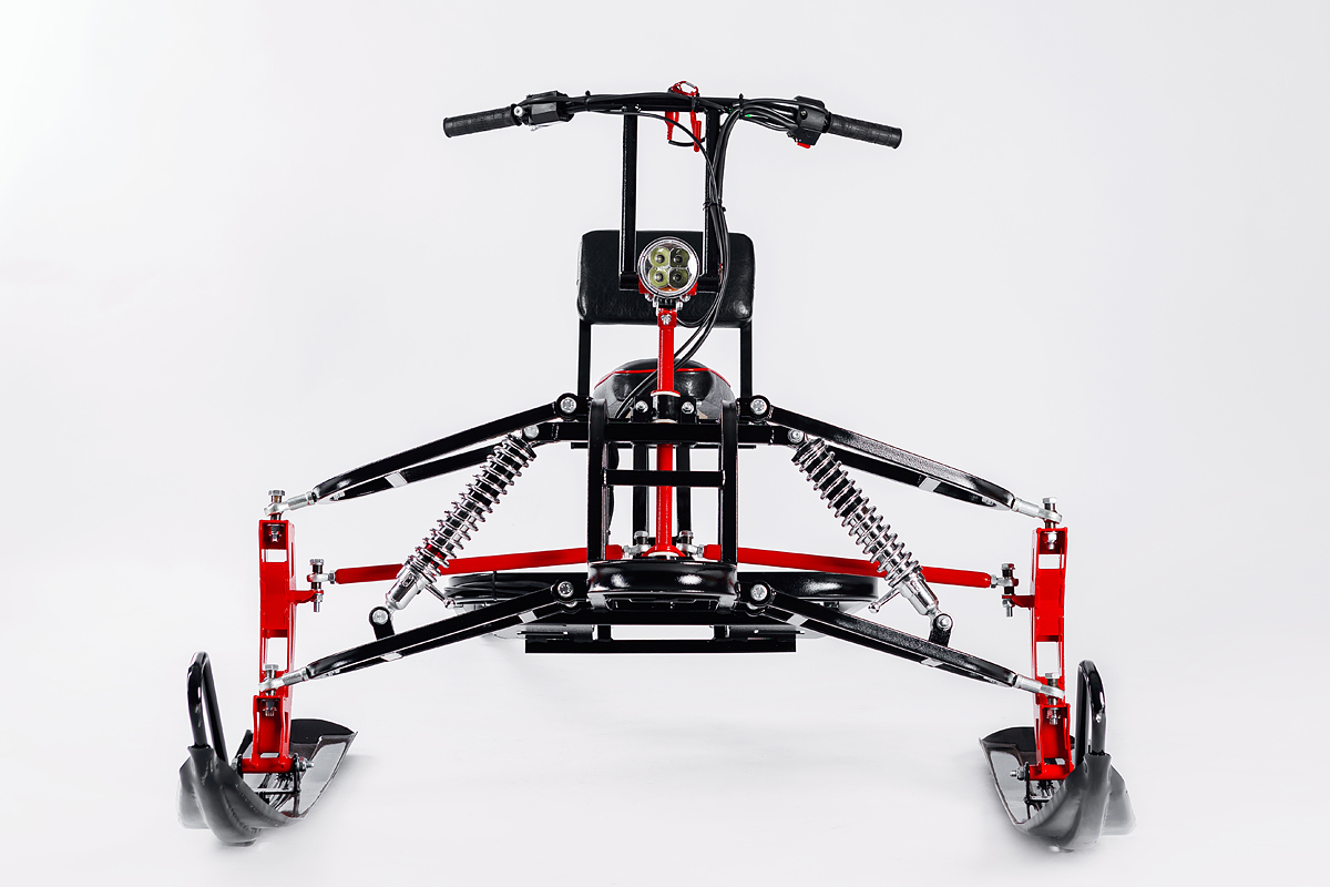 Лыжный модуль IKUDZO с подогревом ручек пластиковые лыжи в Стерлитамаке