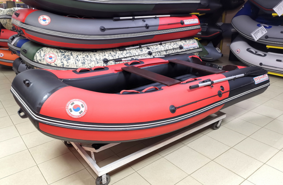 КОМПЛЕКТ Лодка MISHIMO PRO 350 + ЛОДОЧНЫЙ МОТОР MARLIN MP 9.9 (20) AMHS PRO в Стерлитамаке