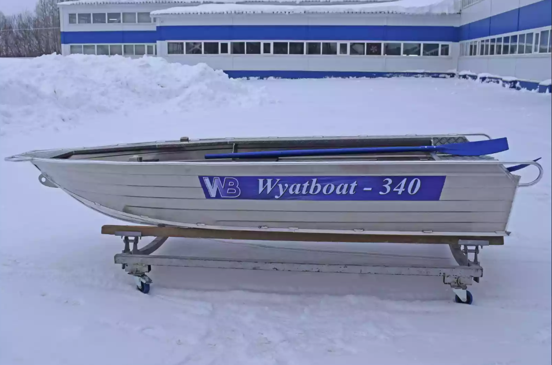 Алюминиевая лодка Wyatboat-340 Р в Стерлитамаке