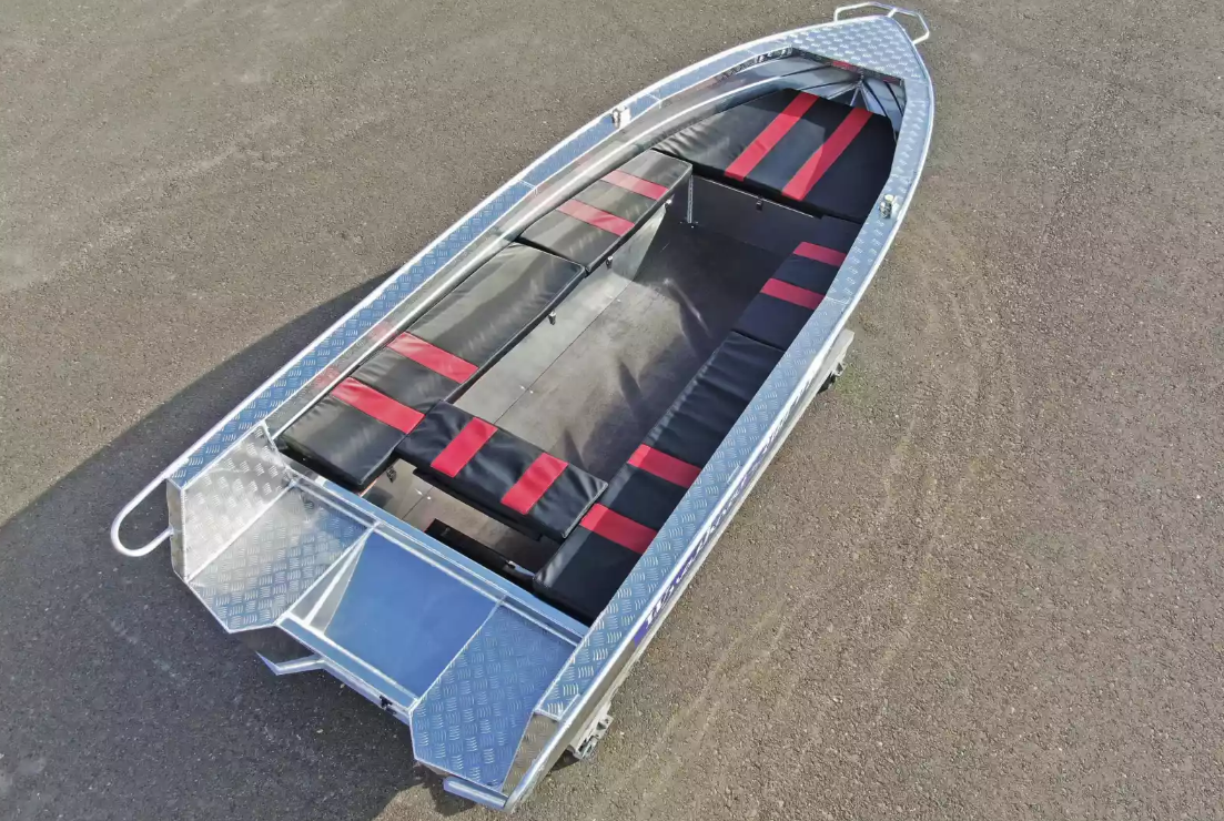 Алюминиевая лодка Wyatboat-390РМ увеличенный борт в Стерлитамаке