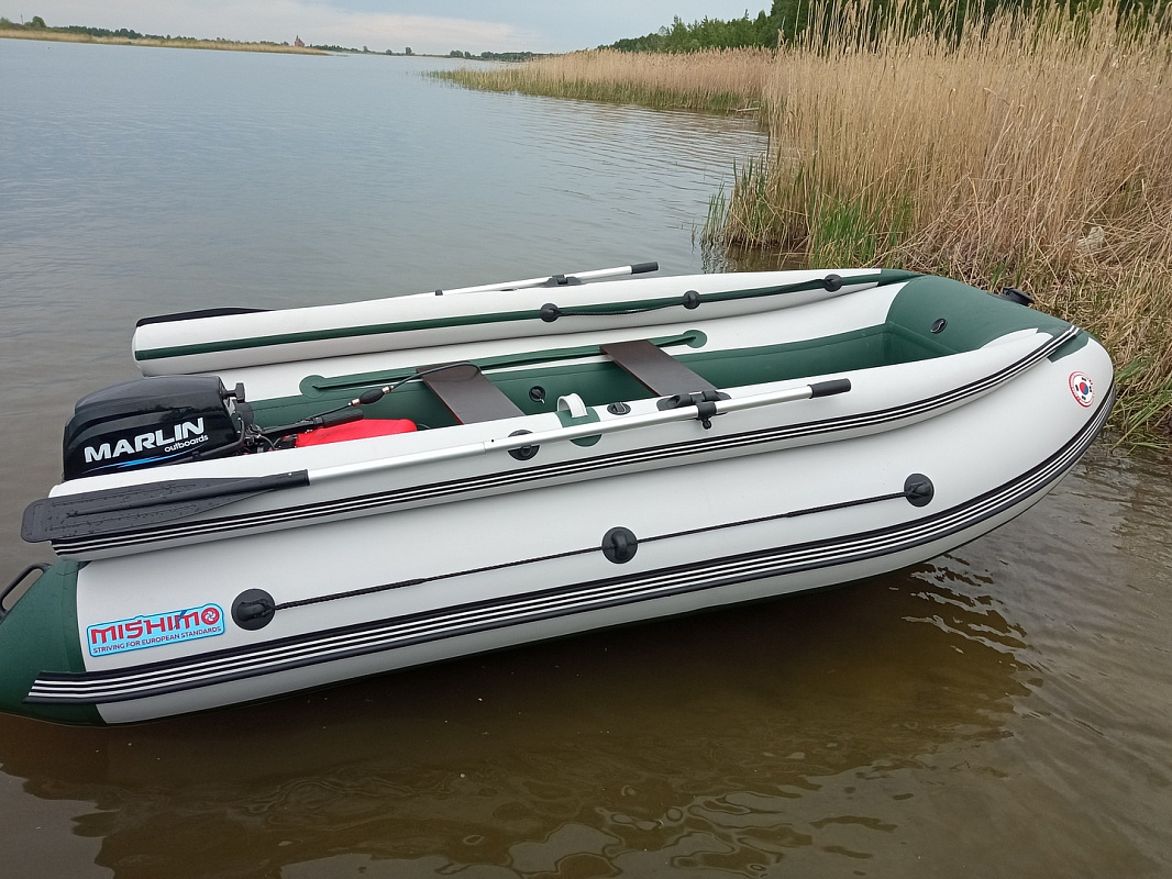 Лодка MISHIMO FAMILY LITE DF 400 в Стерлитамаке