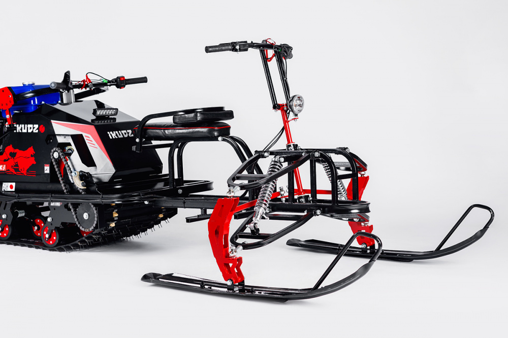 Лыжный модуль IKUDZO с подогревом ручек металлические лыжи в Стерлитамаке