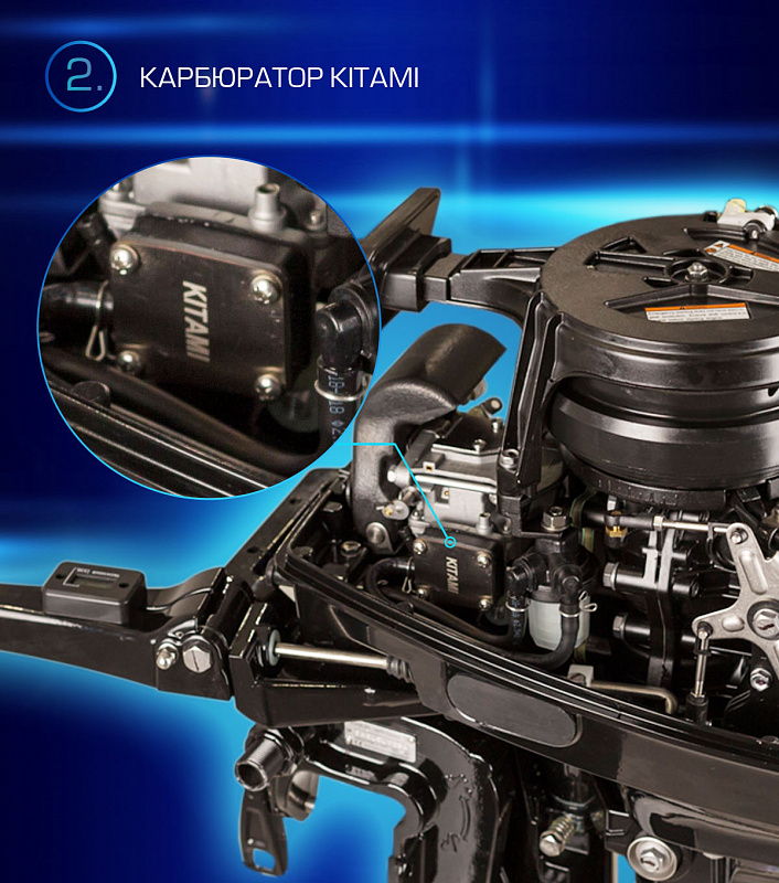 Лодочный мотор MARLIN PROLINE MP 9.9(20) AMHL FORCE в Стерлитамаке