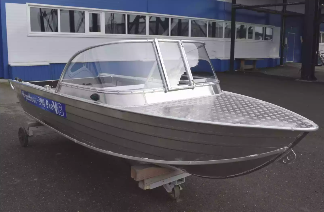 Алюминиевая лодка Wyatboat-390 Pro в Стерлитамаке