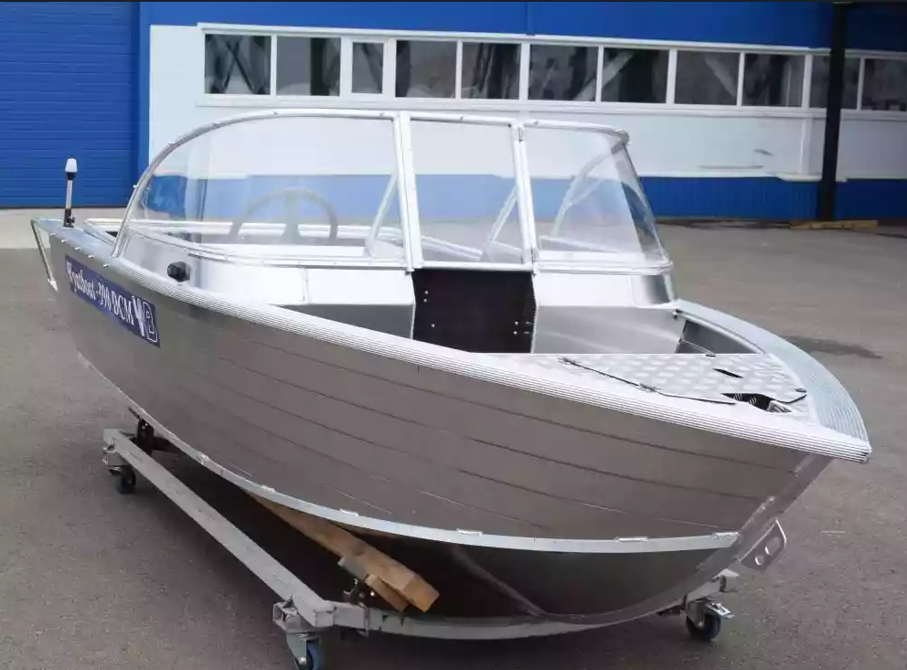 Алюминиевая лодка Wyatboat-390 DCM Увеличенный борт в Стерлитамаке