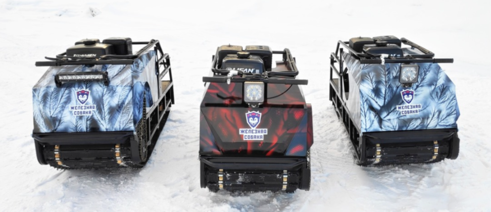 Мотобуксировщик Irondog (Железная собака) M500 15 Камуфляж Охотник в Стерлитамаке