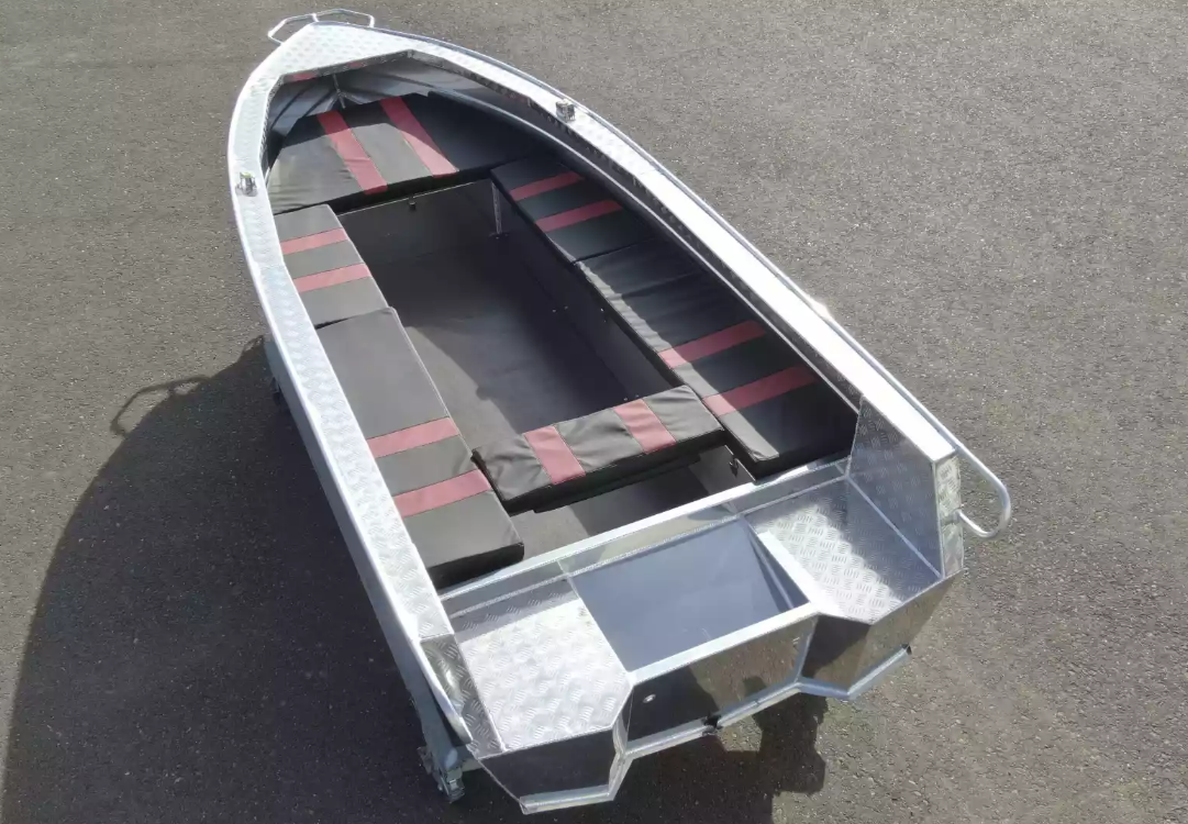 Алюминиевая лодка Wyatboat-390РМ увеличенный борт в Стерлитамаке