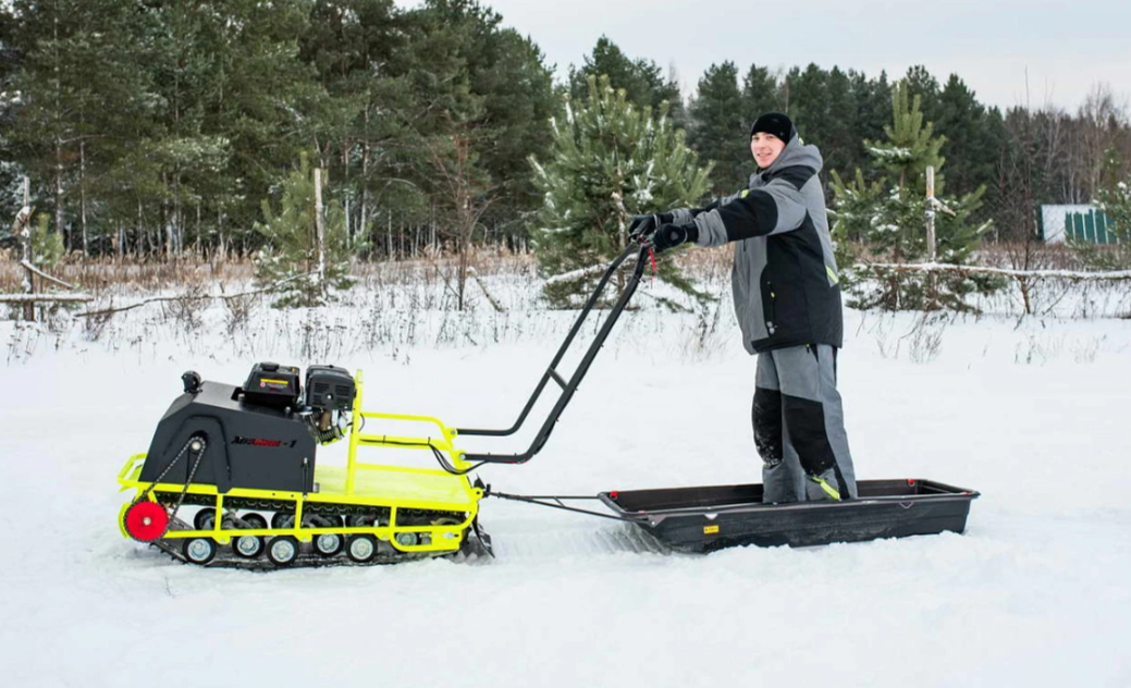 Мотобуксировщик Бурлак ХОЗЯИН-1 (капот ткань) в Стерлитамаке