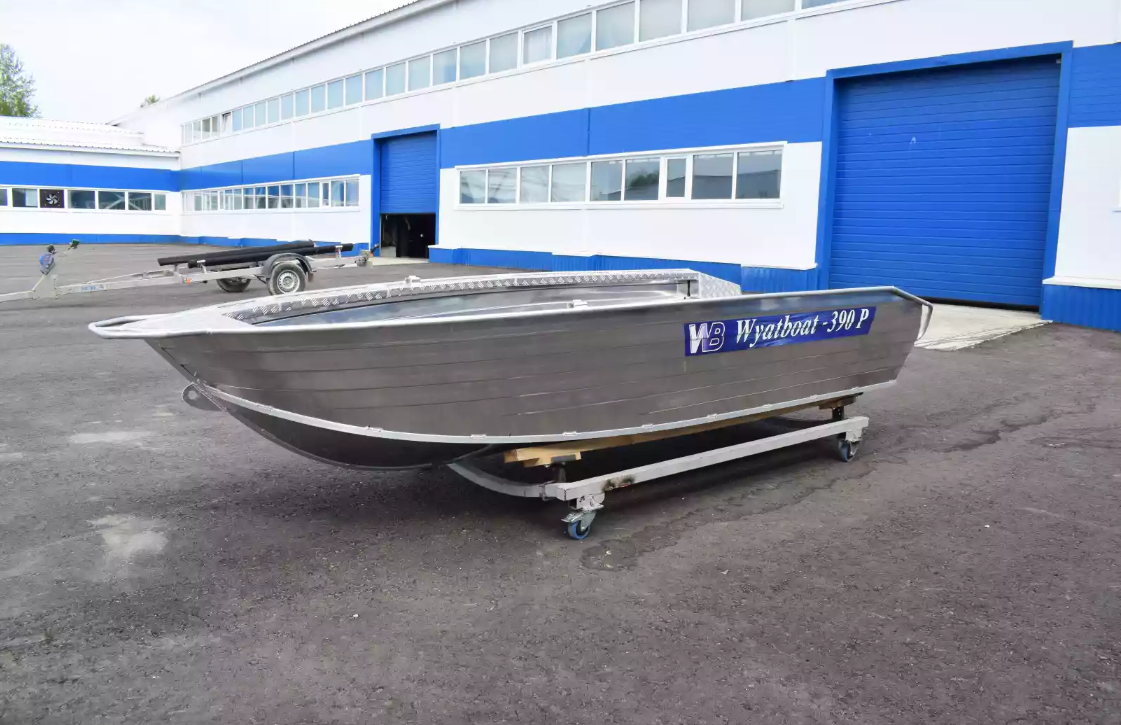 Алюминиевая лодка Wyatboat-390Р Увеличенный борт в Стерлитамаке