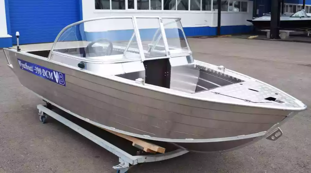 Алюминиевая лодка Wyatboat-390 DCM Увеличенный борт в Стерлитамаке