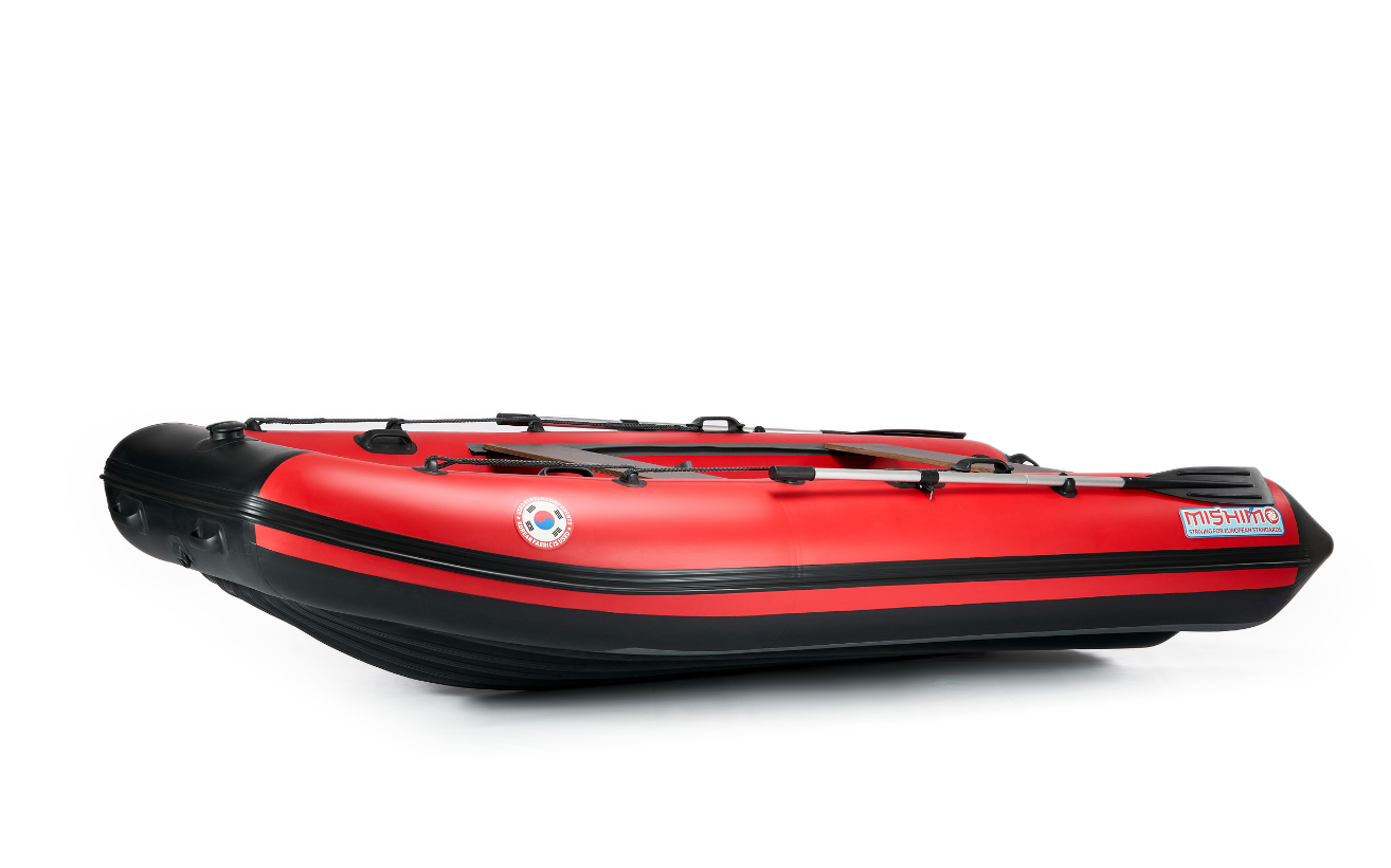 КОМПЛЕКТ ЛОДКА MISHIMO RAPID 380 PRO+ ЛОДОЧНЫЙ МОТОР MARLIN MP 9.9 (20) AMHS PROLINE FORCE в Стерлитамаке