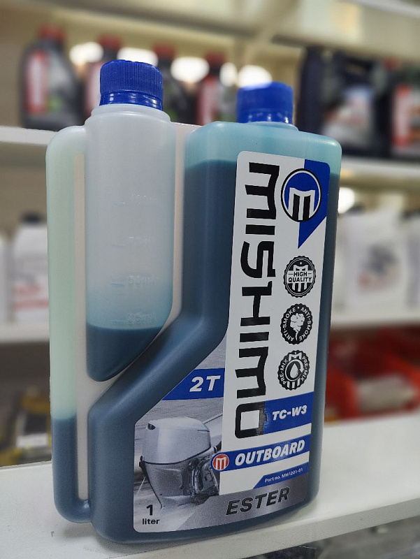 Масло MISHIMO 2T OUTBOARD (ESTER) полусинтетика 1 л в Стерлитамаке