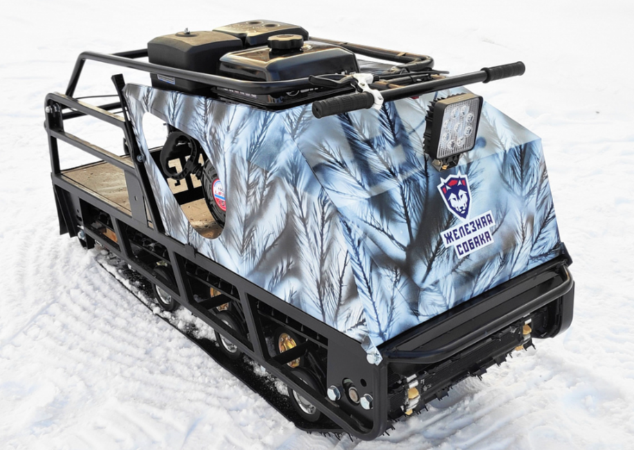 Мотобуксировщик Irondog (Железная собака) M500 15 Камуфляж Охотник в Стерлитамаке