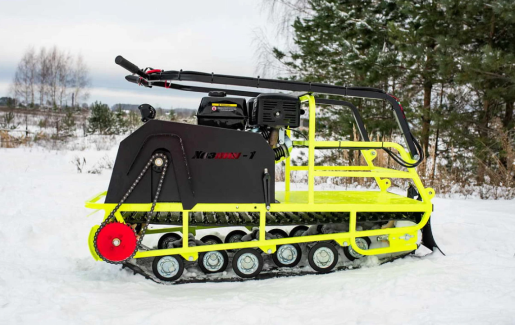 Мотобуксировщик Бурлак ХОЗЯИН-1 (капот металл) в Стерлитамаке