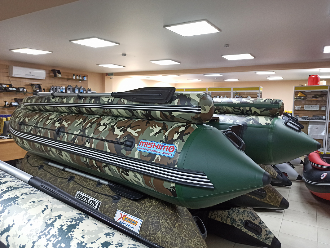 Лодка MISHIMO FAMILY LITE DF 400 в Стерлитамаке