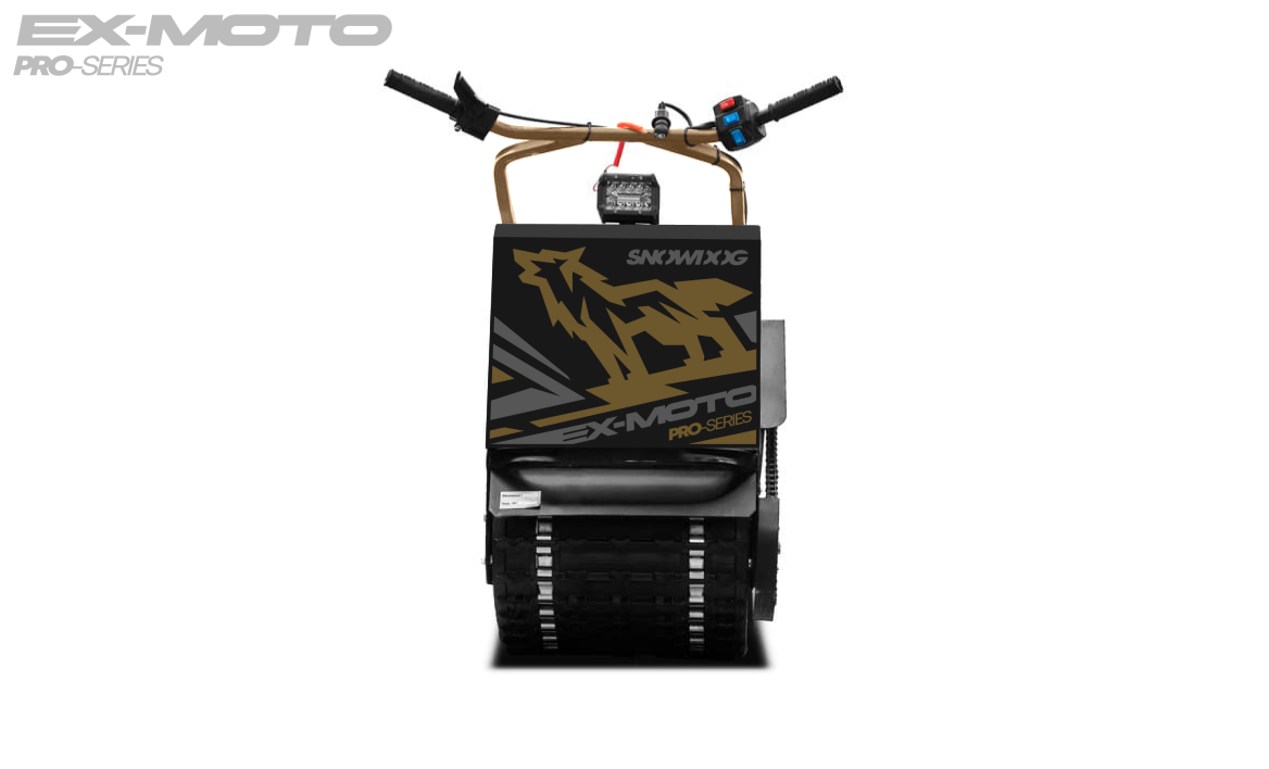 Мотобуксировщик EX-MOTO SNOWDOG S380 8л.с. в Стерлитамаке