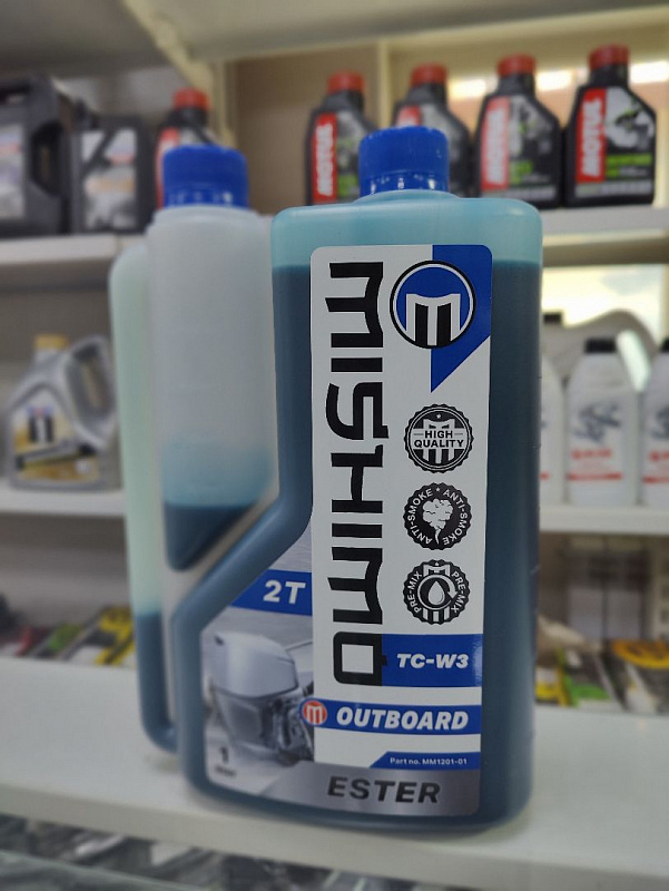 Масло MISHIMO 2T OUTBOARD (ESTER) полусинтетика 1 л в Стерлитамаке