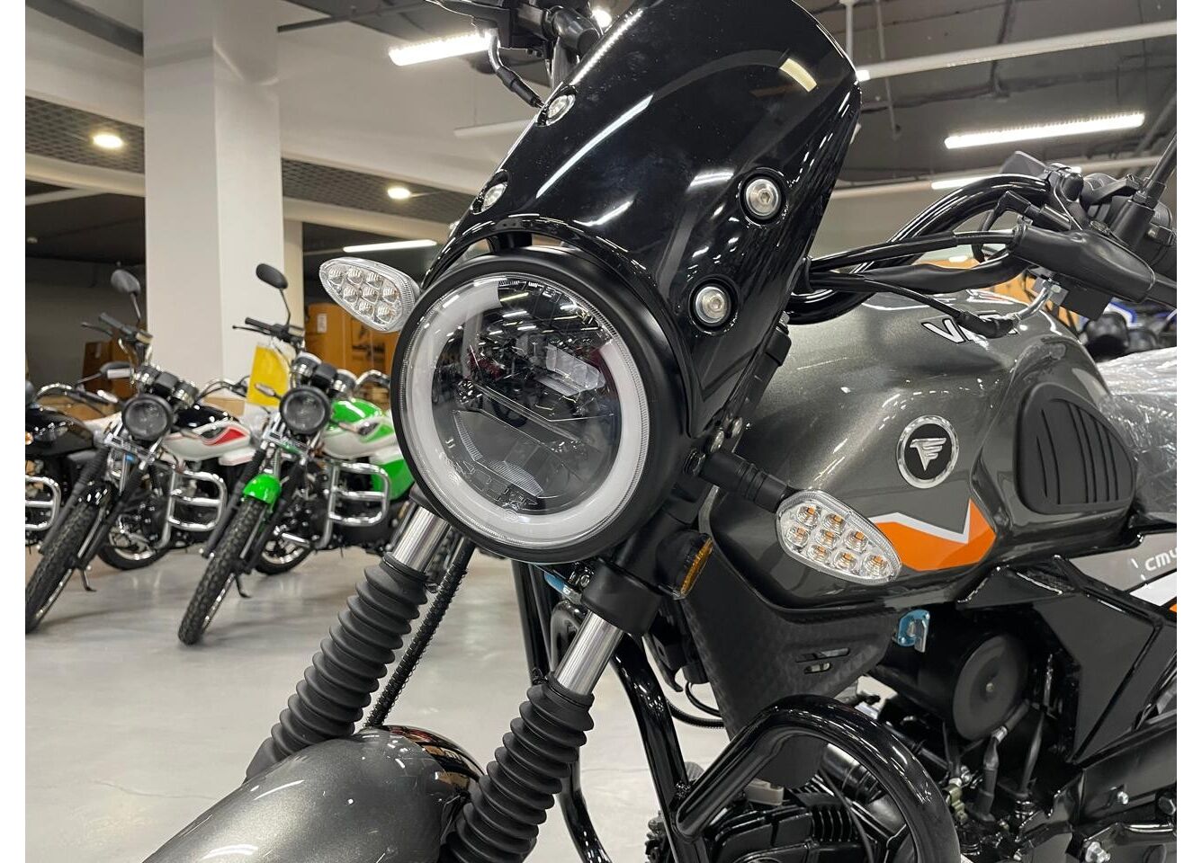 Мопед VMC NOVA 49сс (125сс) Led Full, дисковый тормоз, RKB RATO с баланс. валом, сигнализация в Стерлитамаке