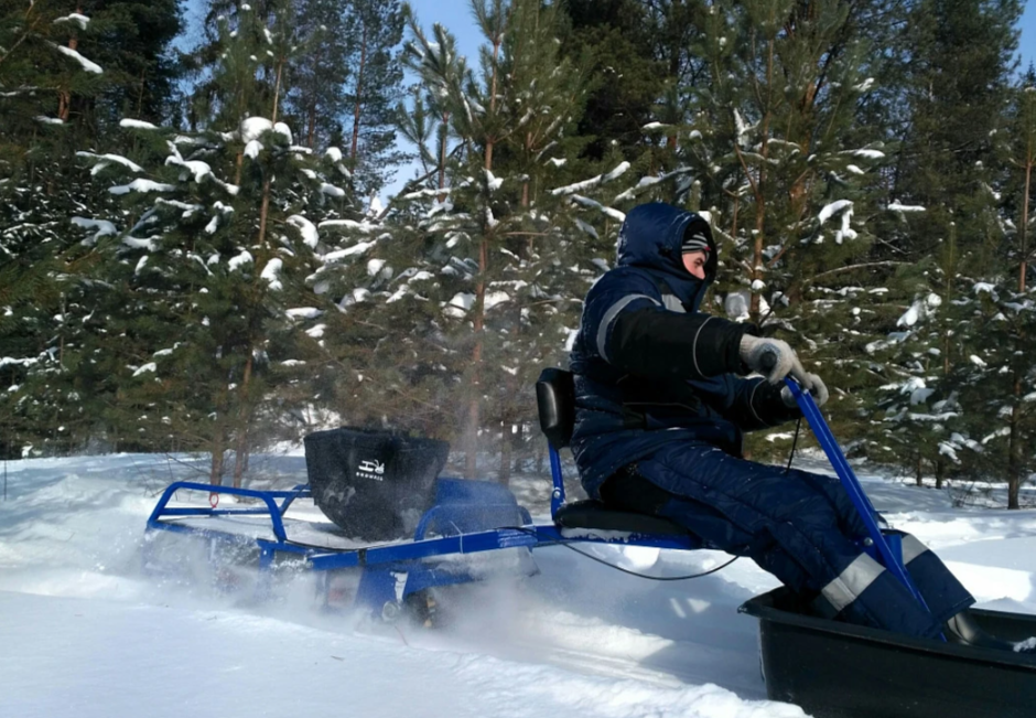 Мотобуксировщик толкач Альбатрос-XL8 с модулем. Без фары, тележки в Стерлитамаке