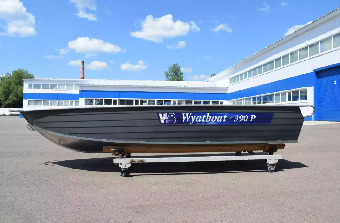 Алюминиевая лодка Wyatboat-390Р Fish в Стерлитамаке