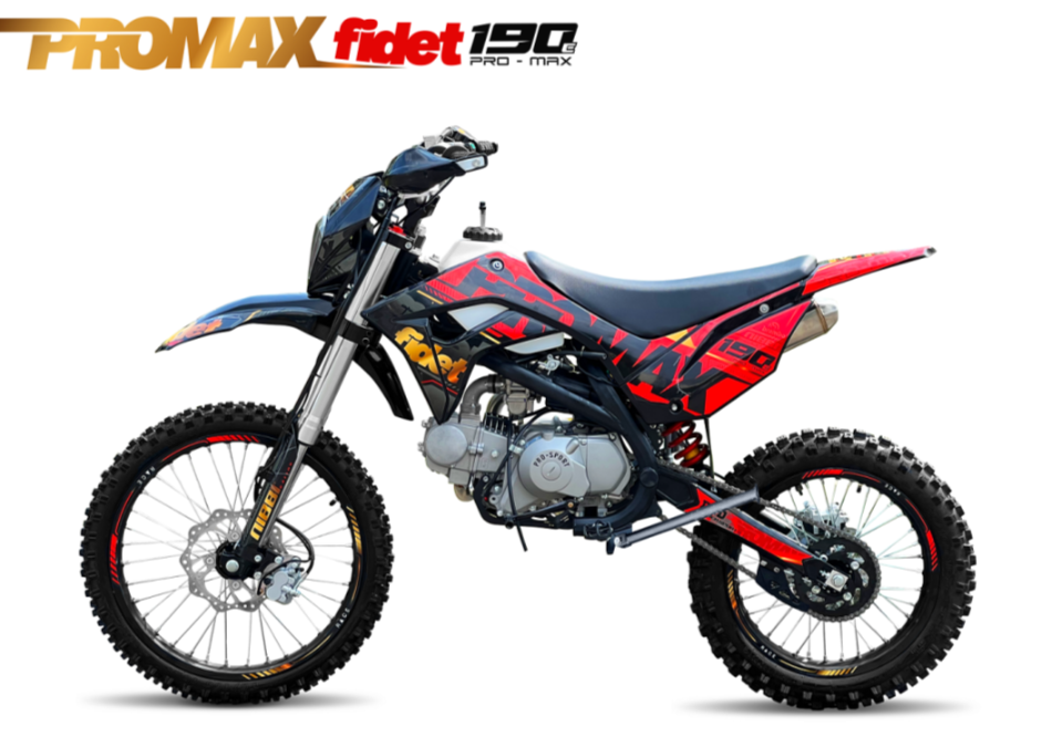 Мотоцикл (питбайк) PROMAX FIDET (ФАЙДЕТ) 190E MAX PRO LUX 19/16 в Стерлитамаке