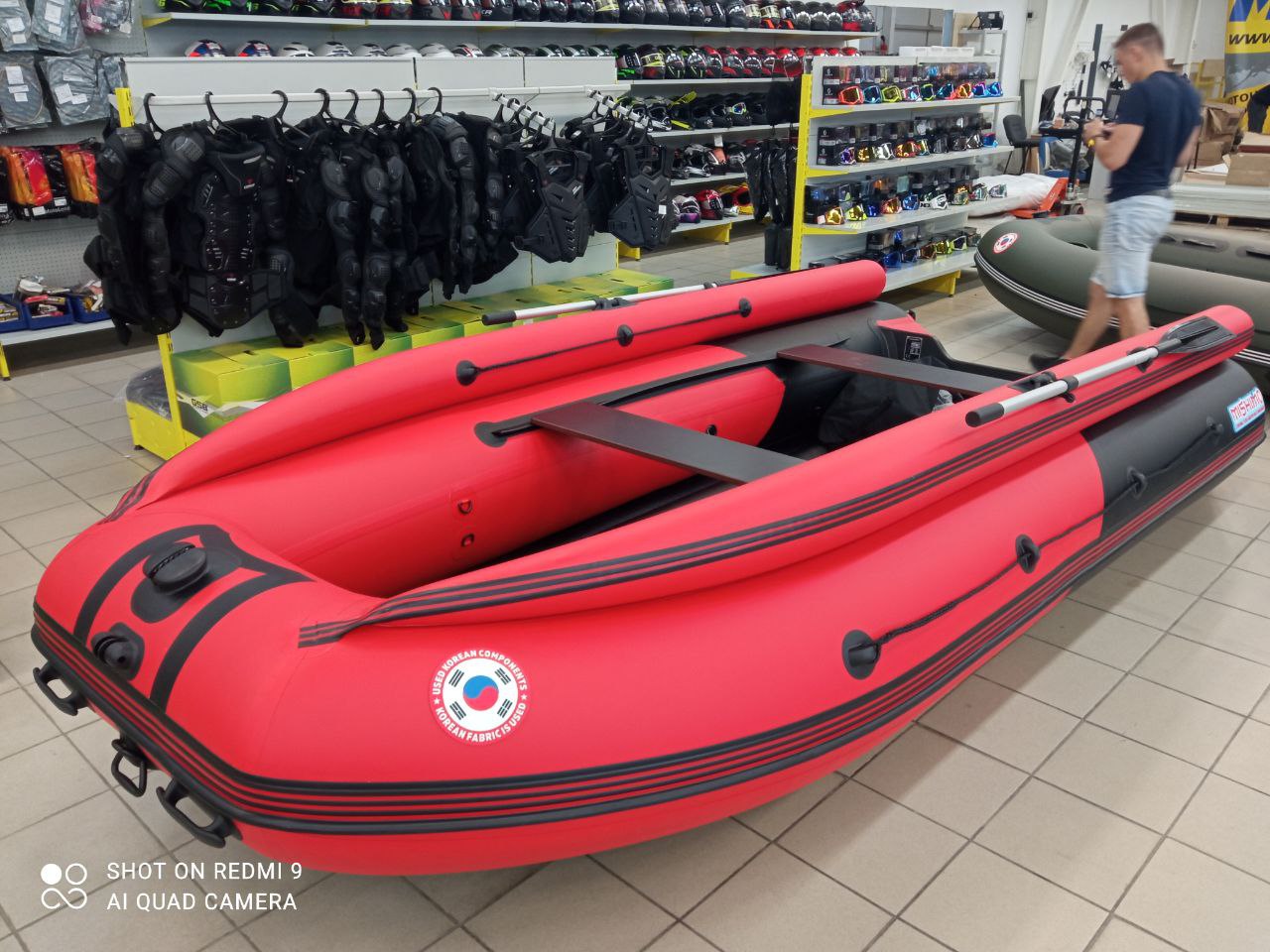 Лодка MISHIMO RIVER FJET PRO 400 под водомет в Стерлитамаке