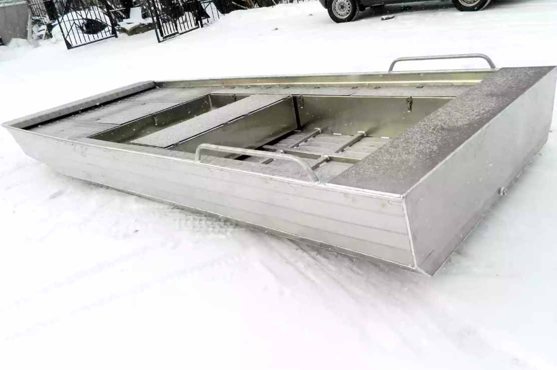 Алюминиевая лодка Wyatboat-390 Jonboat в Стерлитамаке