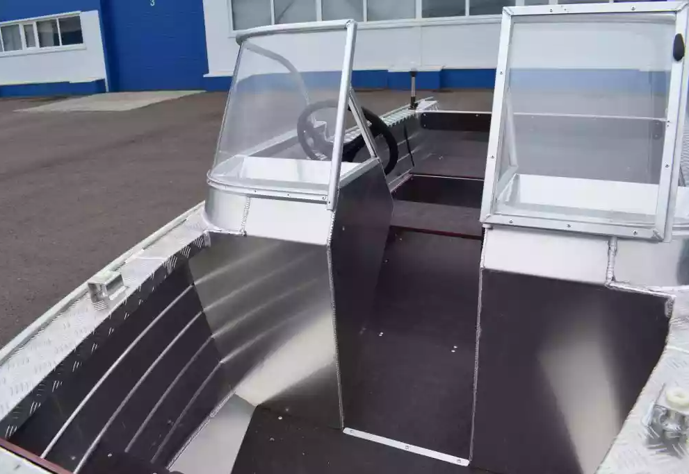 Алюминиевая лодка Wyatboat-390 DCM Увеличенный борт в Стерлитамаке
