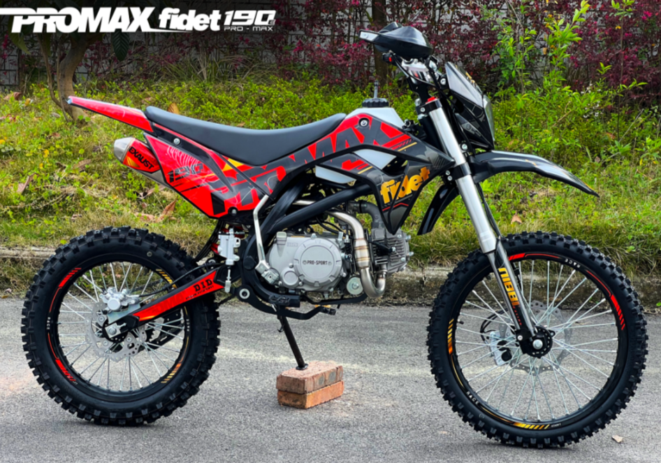 Мотоцикл (питбайк) PROMAX FIDET (ФАЙДЕТ) 190E MAX PRO LUX 19/16 в Стерлитамаке
