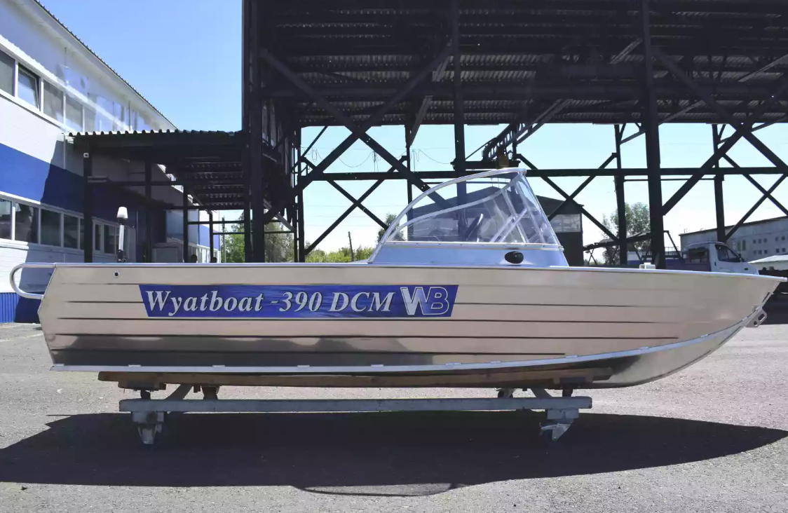 Алюминиевая лодка Wyatboat-390 DCM в Стерлитамаке