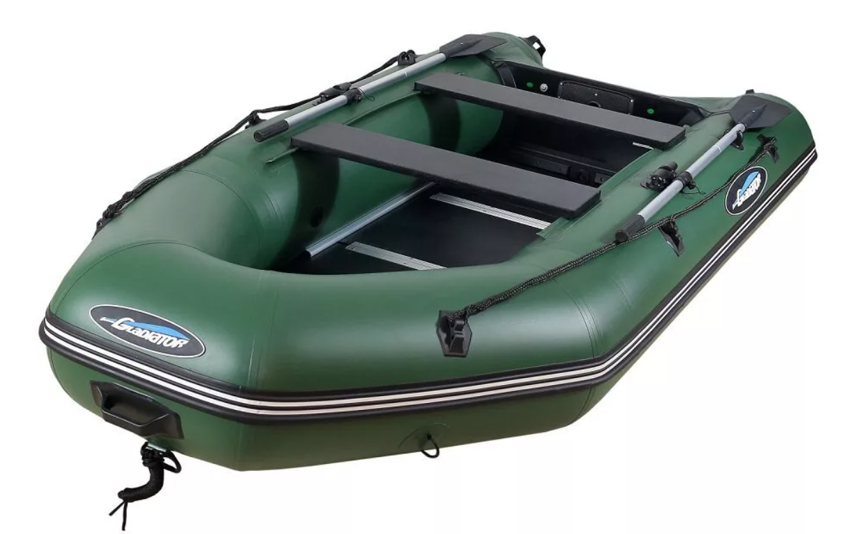 МОТОРНО-ГРЕБНАЯ ЛОДКА ПВХ GLADIATOR A 280 ТК С ФАНЕРНЫМ ДНОМ в Стерлитамаке