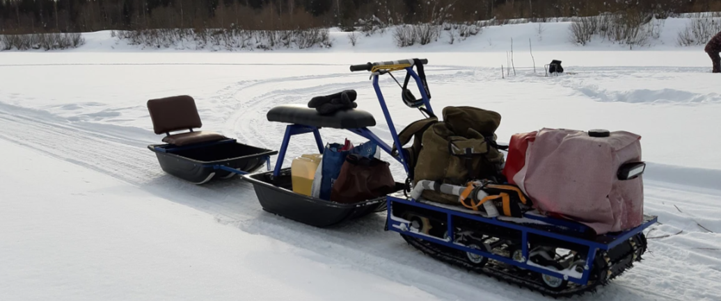 Мотобуксировщик Альбатрос-L 6.5 с фарой в Стерлитамаке