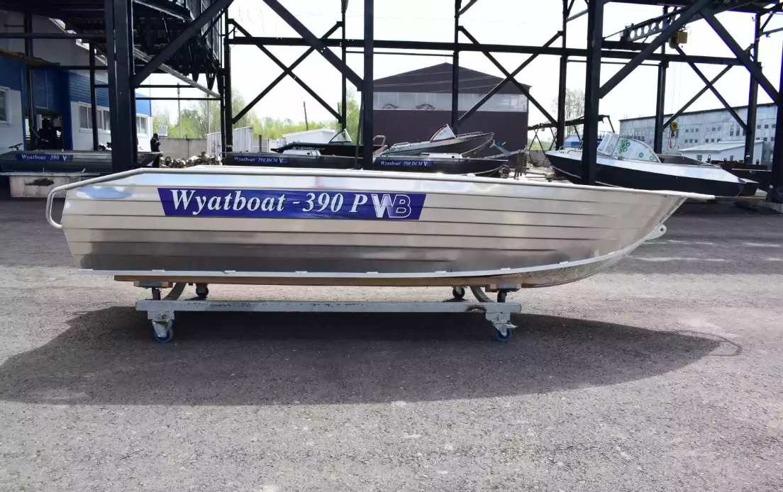 Алюминиевая лодка Wyatboat-390Р Увеличенный борт в Стерлитамаке