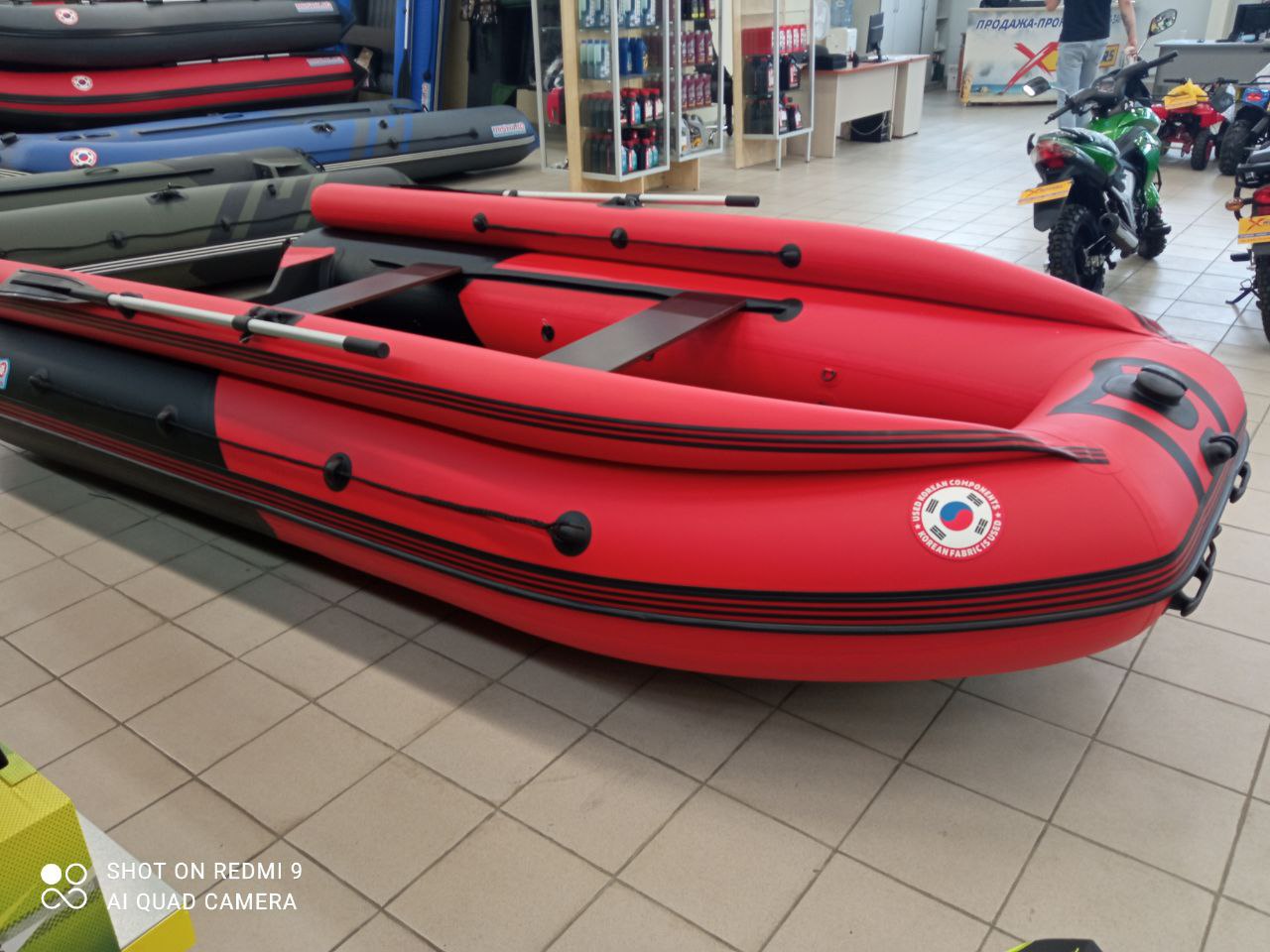 Лодка MISHIMO RIVER FJET PRO 400 под водомет в Стерлитамаке