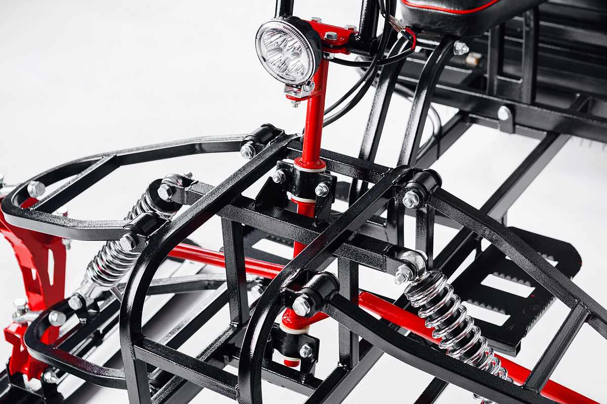 Лыжный модуль IKUDZO с подогревом ручек пластиковые лыжи в Стерлитамаке