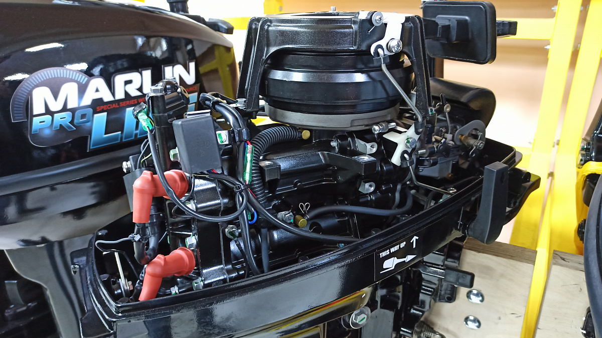 КОМПЛЕКТ Лодка MISHIMO PRO 350 + ЛОДОЧНЫЙ МОТОР MARLIN MP 9.9 (20) AMHS PRO в Стерлитамаке