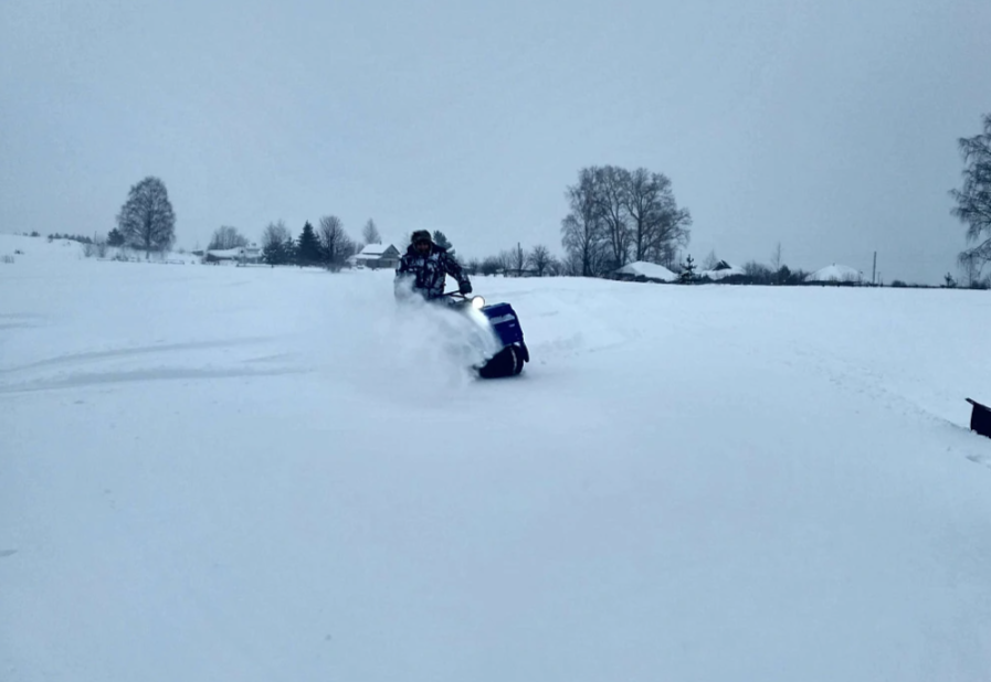 Мотобуксировщик Альбатрос-XLV 9 мини, тележки, 1250 мм в Стерлитамаке