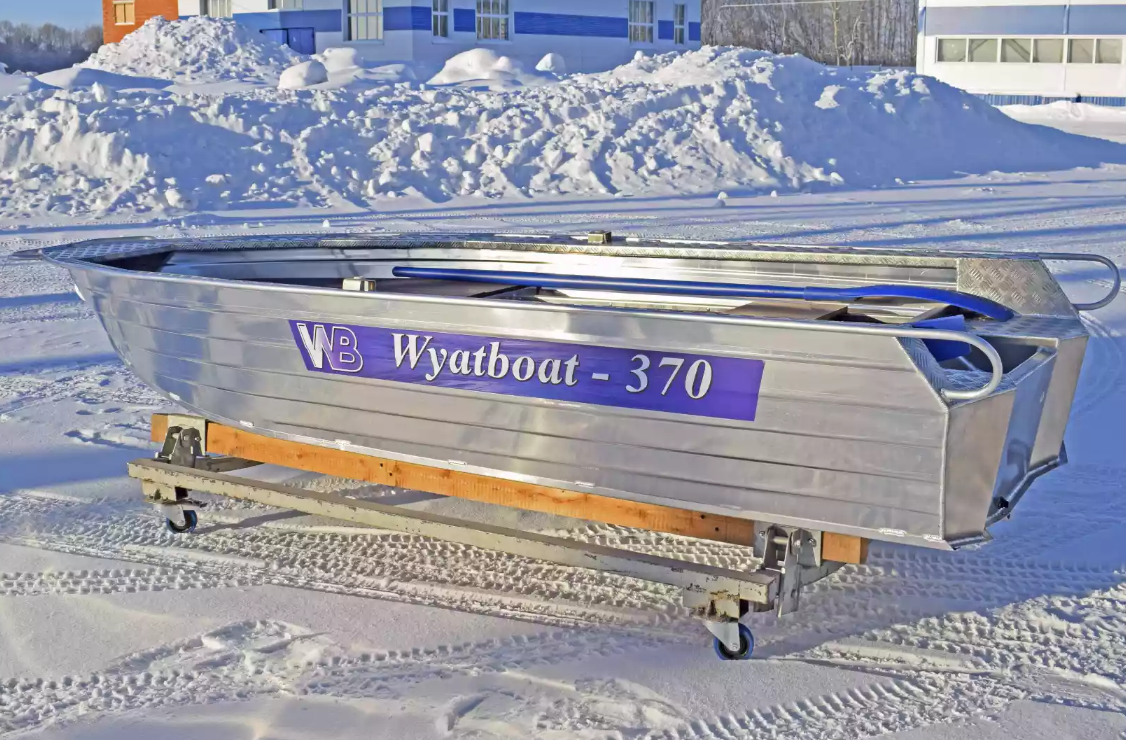 Алюминиевая лодка Wyatboat-370 Р FISH в Стерлитамаке