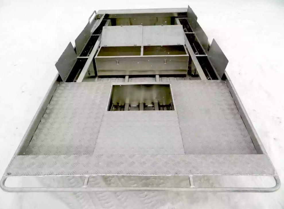 Алюминиевая лодка Wyatboat-390 Jonboat в Стерлитамаке