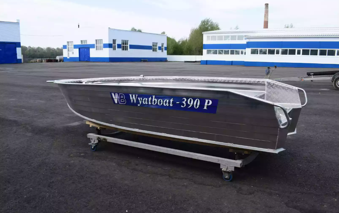Алюминиевая лодка Wyatboat-390Р Увеличенный борт в Стерлитамаке