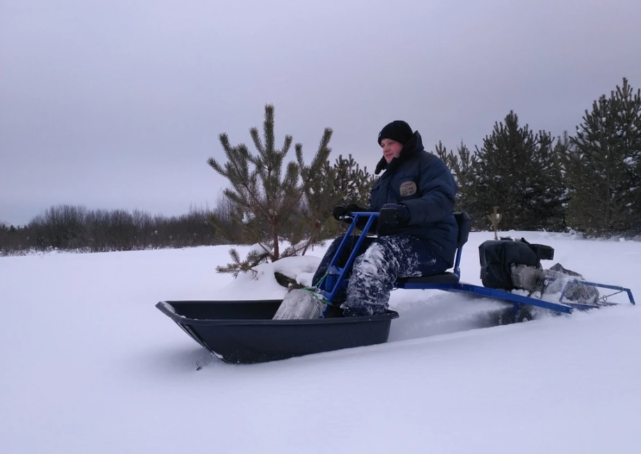 Мотобуксировщик толкач Альбатрос-XL8 с модулем. Без фары, тележки в Стерлитамаке