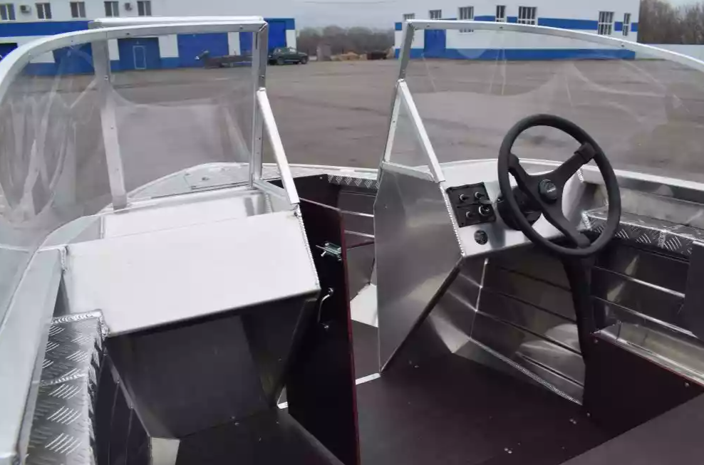 Алюминиевая лодка Wyatboat-390 DCM Увеличенный борт в Стерлитамаке