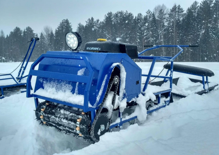 Мотобуксировщик Альбатрос-XLV 9 мини, тележки, 1250 мм в Стерлитамаке