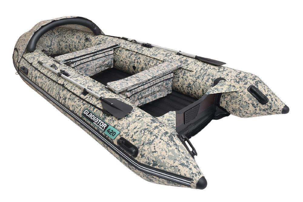 НАДУВНАЯ ЛОДКА GLADIATOR E450PRO в Стерлитамаке