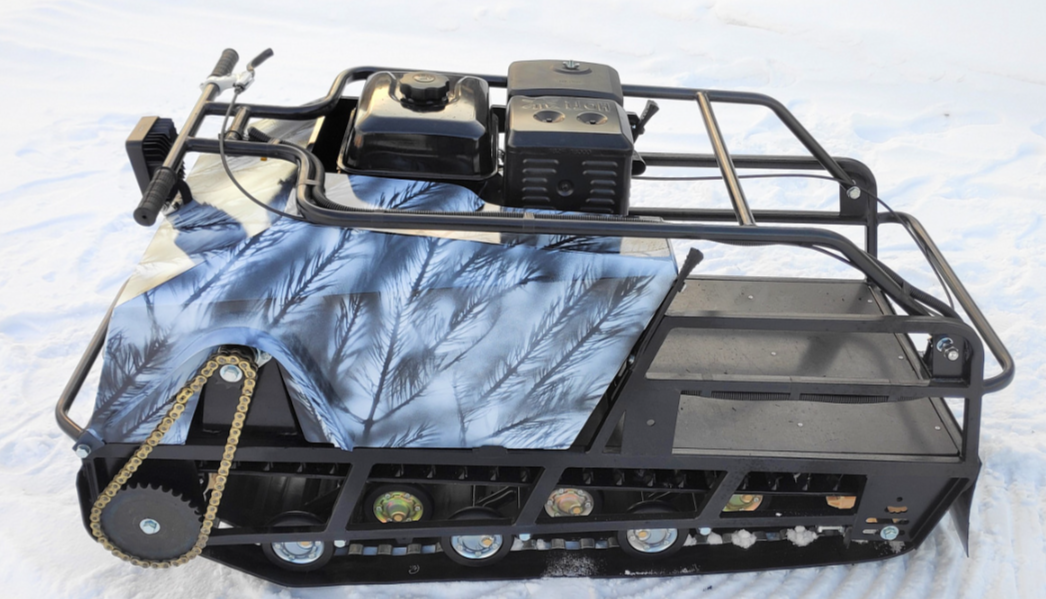 Мотобуксировщик Irondog (Железная собака) M500 15 Камуфляж Охотник в Стерлитамаке