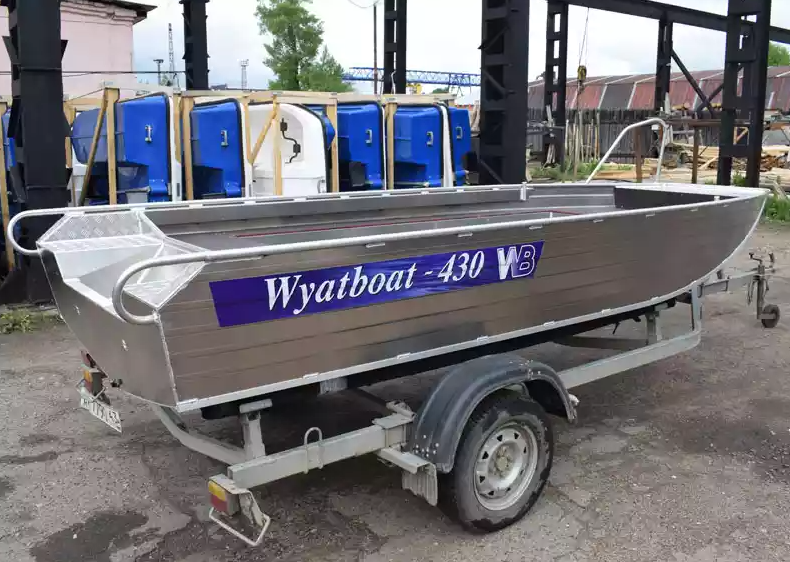 Алюминиевая лодка  Wyatboat-430 Master в Стерлитамаке