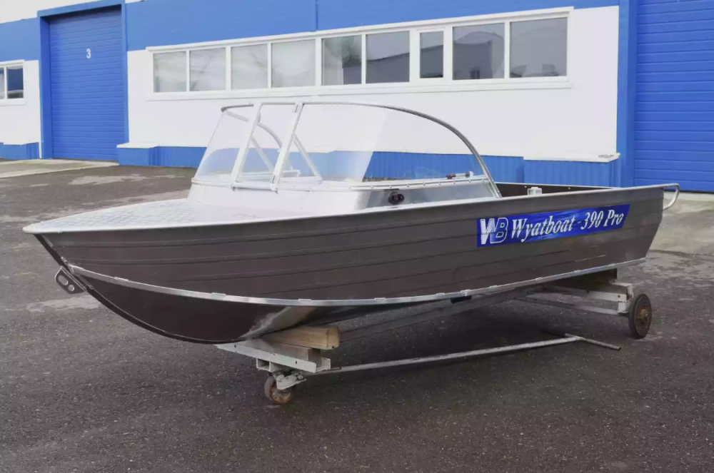 Алюминиевая лодка Wyatboat-390 Pro в Стерлитамаке