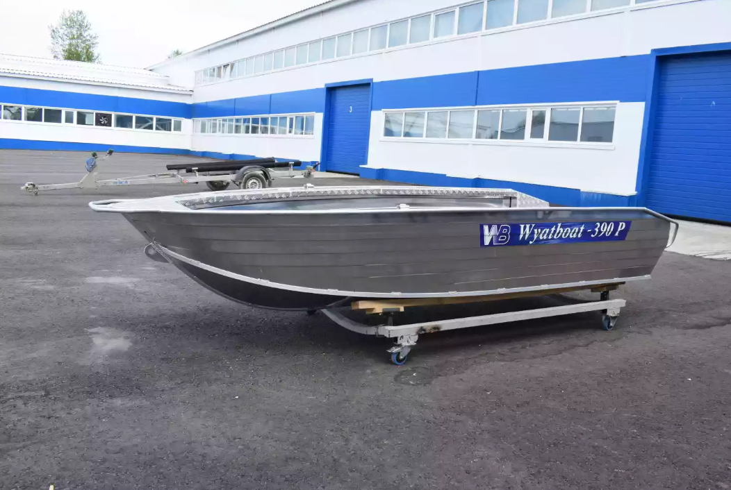 Алюминиевая лодка Wyatboat-390Р Увеличенный борт в Стерлитамаке