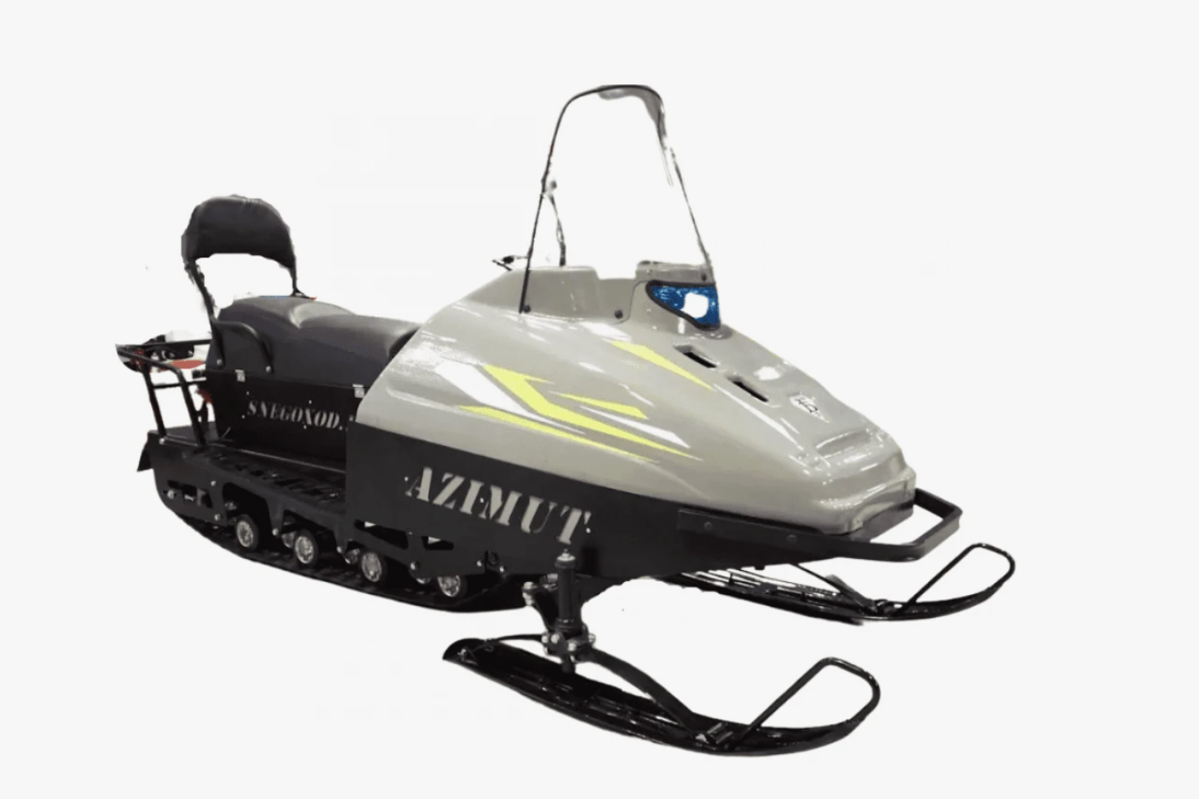 Миниснегоход Бурлак Азимут 20 л.с. , эл.запуск, реверс, тормоз гидравл, капот серый в Стерлитамаке