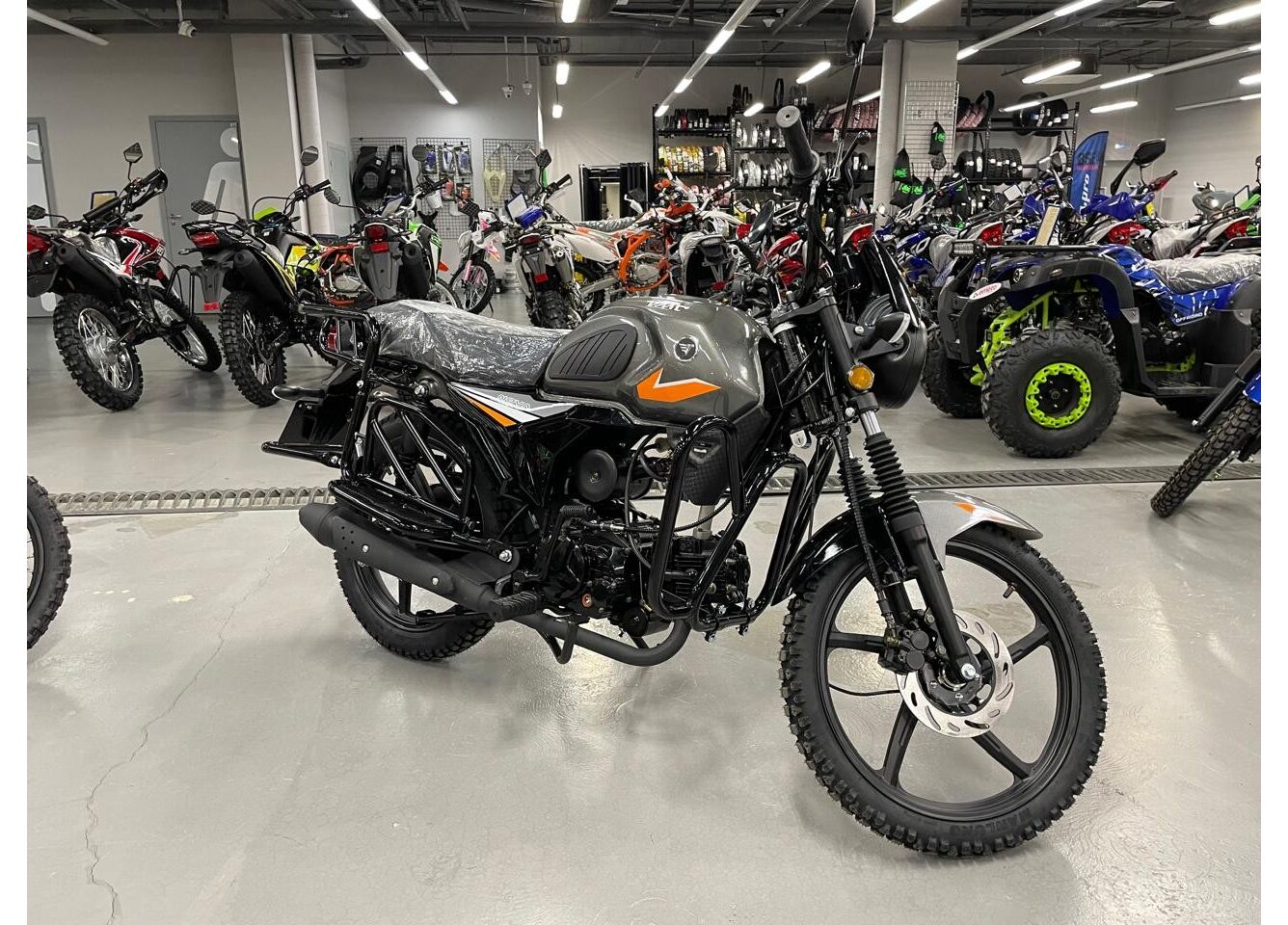 Мопед VMC NOVA 49сс (125сс) Led Full, дисковый тормоз, RKB RATO с баланс. валом, сигнализация в Стерлитамаке